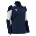 CHANTICO WMN 1/4 ZIP TOP NAV/WHT