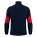 CUZCO 1/4 ZIP TOP NAV/RED