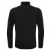 FRASER 1/4 ZIP TOP BLK/WHT