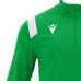 GANGE 1/4 ZIP TOP GRN/WHT