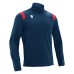 GANGE 1/4 ZIP TOP NAV/RED
