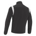 GANGE 1/4 ZIP TOP BLK/WHT