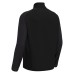 ISEN 1/4 ZIP TOP BLK/DGRY