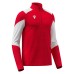 IZEL 1/4 ZIP TOP RED/WHT