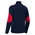IZEL 1/4 ZIP TOP NAV/RED