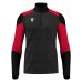 IZEL 1/4 ZIP TOP BLK/RED