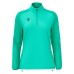 LENA WMN 1/4 ZIP TOP TRQ/DTRQ