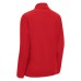 MAIRA WOMAN 1/4 ZIP TOP RED/WHT