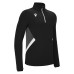 PIAVE 1/4 ZIP TOP BLK/WHT
