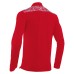 TIBER 1/4 ZIP TOP RED/WHT