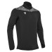 TIBER 1/4 ZIP TOP BLK/WHT
