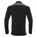 TIBER 1/4 ZIP TOP BLK/WHT