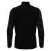 YARUGA 1/4 ZIP TOP BLK/THNDR