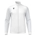 ANUBIS FULL ZIP TOP WHT/LGRY