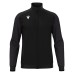 ANUBIS FULL ZIP TOP BLK/DGRY
