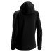 APHRODITE FULL LENGTH ZIP WOMAN HOODY BLK/DGRY