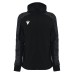 APHRODITE FULL LENGTH ZIP WOMAN HOODY BLK/DGRY