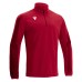 ARNO 1/4 ZIP TOP RED/DRED