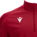 ARNO 1/4 ZIP TOP RED/DRED