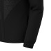ARTEMIS WMN FULL ZIP TOP BLK/DGRY
