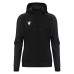 ATLAS WMN FULL ZIP HOODY TOP BLK/DGRY