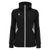 BASTET FULL ZIP TOP HOODY WOMAN BLK/WHT