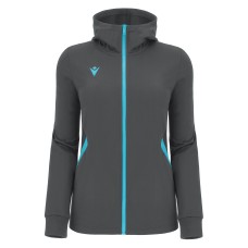 BASTET FULL ZIP TOP HOODY WOMAN ANT/NSKY