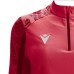 DORA 1/4 ZIP WOMAN TOP RED/DRED