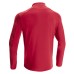 NARYN 1/4 ZIP TOP RED/DRED