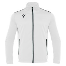 NEMESIS FULL ZIP TOP WHT