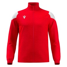 PROMETHEUS FULL ZIP TOP RED/WHT