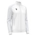 RAMA WMN FULL ZIP TOP WHT/LGRY