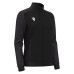 RAMA WMN FULL ZIP TOP BLK/DGRY