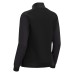 RAMA WMN FULL ZIP TOP BLK/DGRY