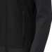 RAMA WMN FULL ZIP TOP BLK/DGRY