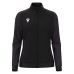 RAMA WMN FULL ZIP TOP BLK/DGRY