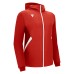TIAMAT FULL ZIP MICRO HOODY TOP RED/WHT