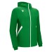 TIAMAT FULL ZIP MICRO HOODY TOP GRN/WHT