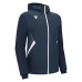 TIAMAT FULL ZIP MICRO HOODY TOP NAV/WHT