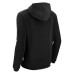 TIAMAT FULL ZIP MICRO HOODY TOP BLK/WHT