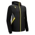 TIAMAT FULL ZIP MICRO HOODY TOP BLK/YEL