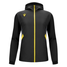 TIAMAT FULL ZIP MICRO HOODY TOP BLK/YEL