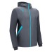 TIAMAT FULL ZIP MICRO HOODY TOP ANT/NSKY