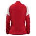 VALKYRIA WMN FULL ZIP TOP RED/WHT