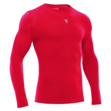 PERFORMANCE TECH UNDERWEAR TOP LS RED