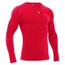 PERFORMANCE TECH UNDERWEAR TOP LS RED