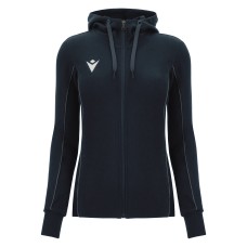 BASS ECO FULL ZIP HOODY WOMAN NAV/LNAV