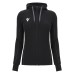 BASS ECO FULL ZIP HOODY WOMAN BLK/ANT