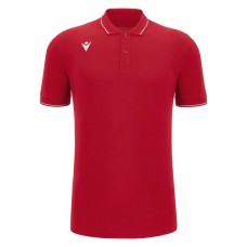 COMEDY ECO POLO RED SS