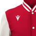 FIDDLE VARSITY COLLEGE JACKET RED/OFFWHT